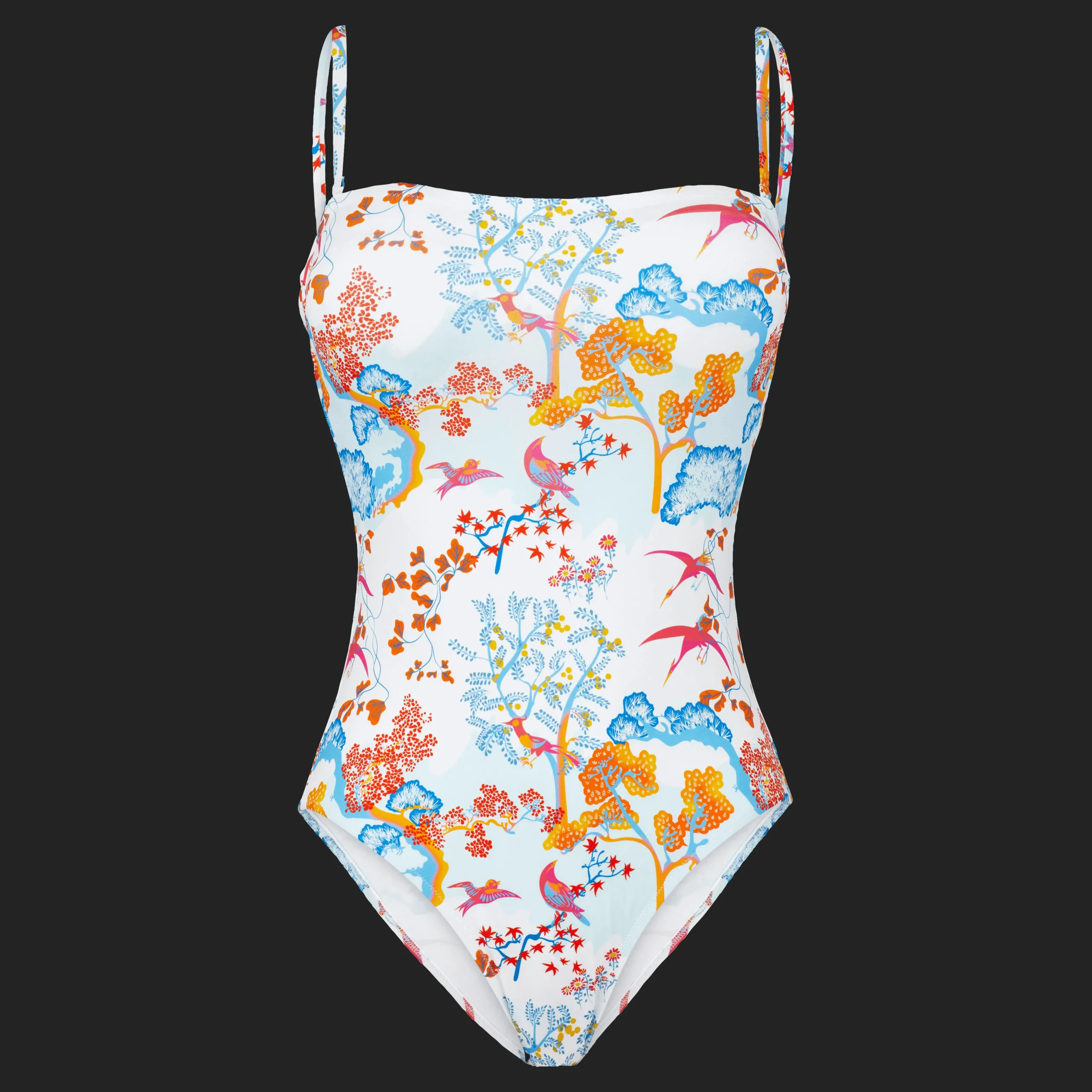 Vilebrequin Women Bustier One-Piece Swimsuit Peaceful Trees*Women One-Piece