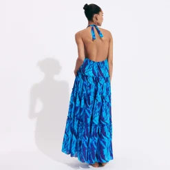 Vilebrequin Women Cotton Long Backless Dress Les Draps Froisses*Women Dresses