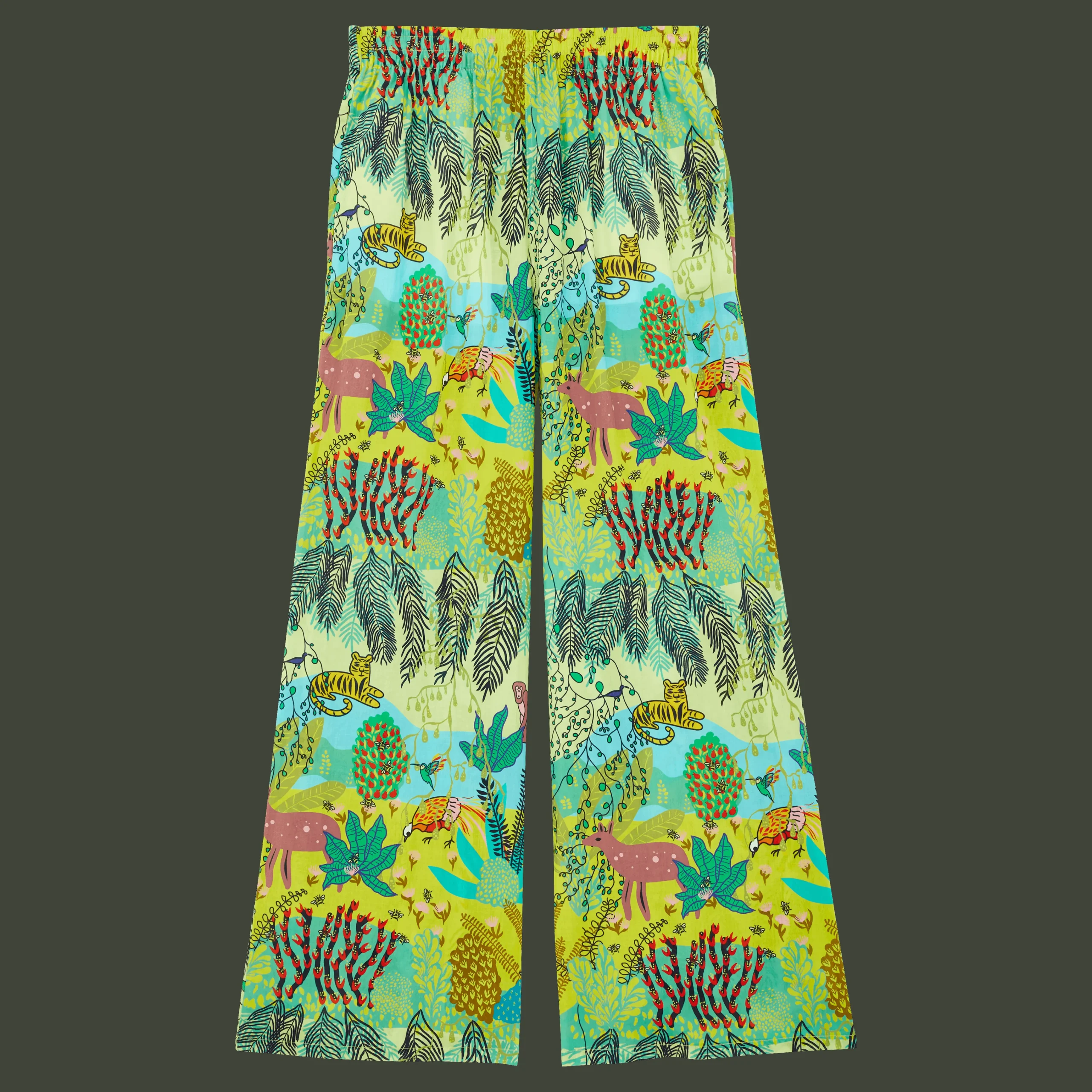 Vilebrequin Women Cotton Pants Jungle Rousseau*Women Pants