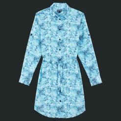 Vilebrequin Women Cotton Voile Shirt Dress Flowers Tie & Dye*Women Dresses