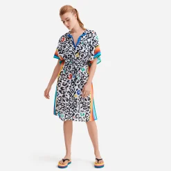 Vilebrequin Women Cover-Up Leopard And Rainbow - X Jcc+ - Limited Edition*Women Cover-Ups