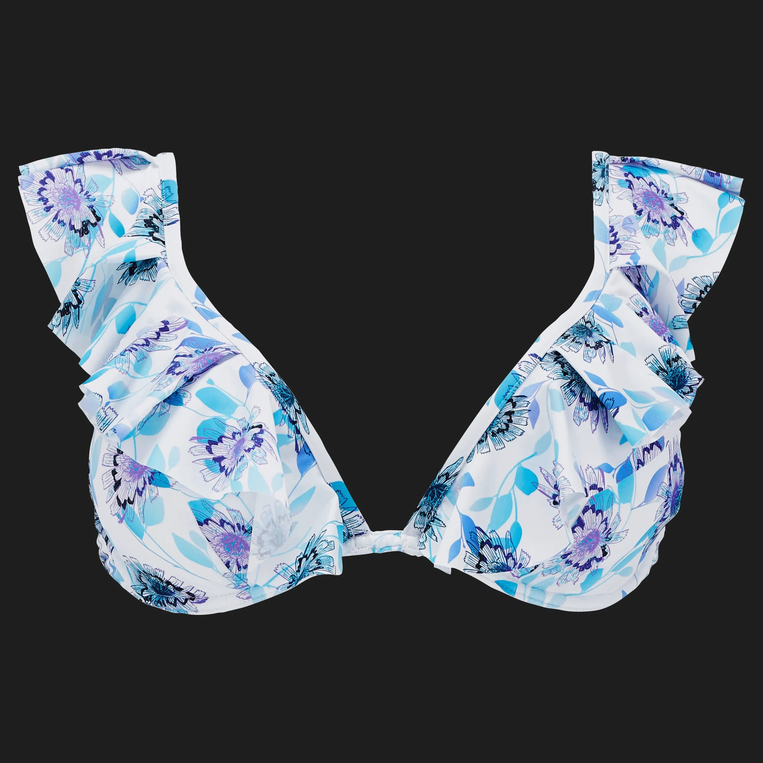 Vilebrequin Women Halter Bikini Top Flash Flowers*Women Underwire Top