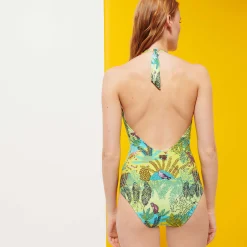 Vilebrequin Women Halter One-Piece Swimsuit Jungle Rousseau*Women One-Piece