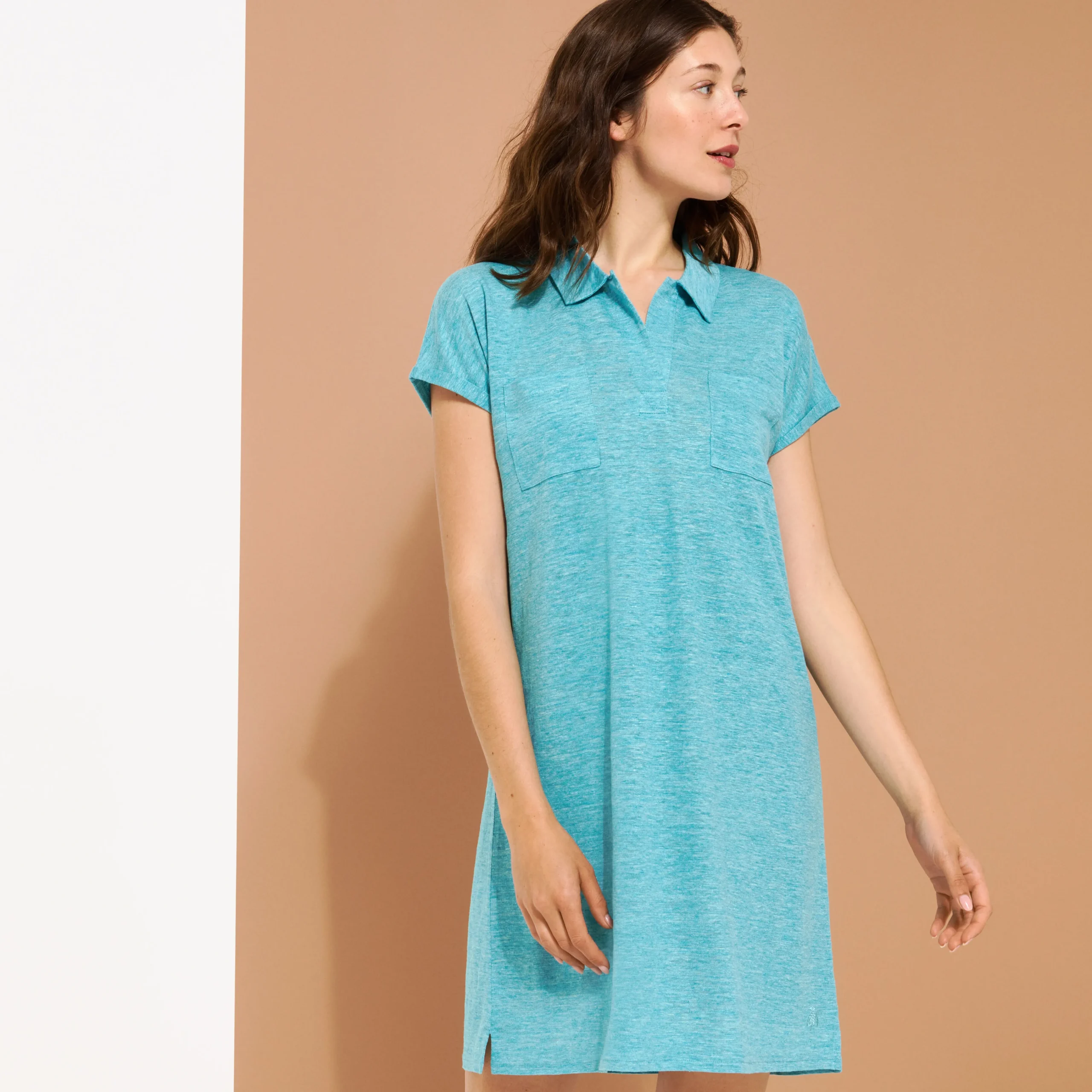 Vilebrequin Women Linen Long Polo Dress Solid*Women Dresses