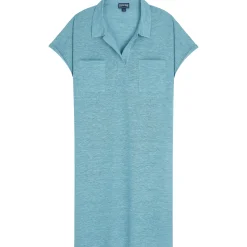 Vilebrequin Women Linen Long Polo Dress Solid*Women Dresses