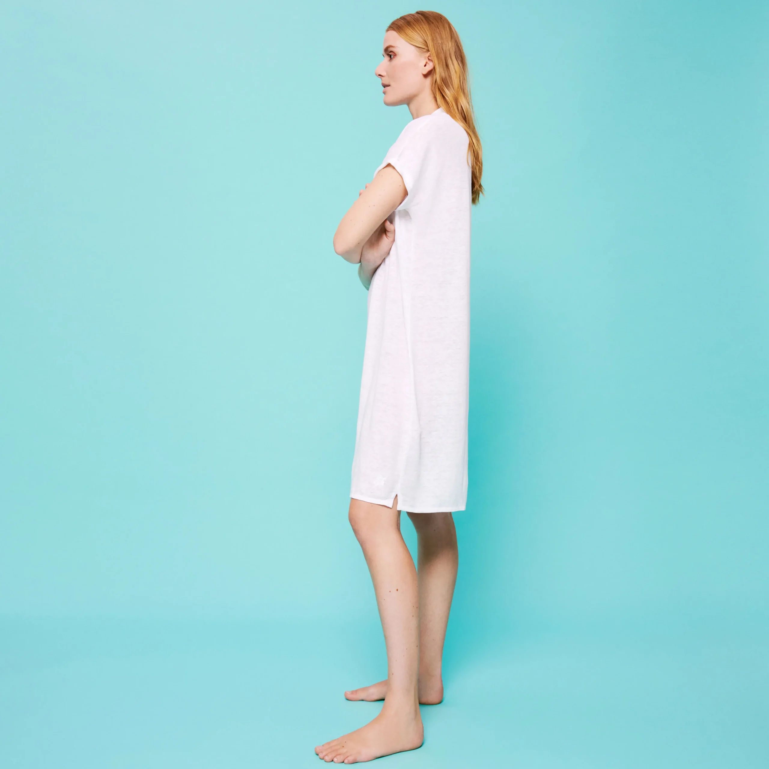 Vilebrequin Women Linen Long Polo Dress Solid*Women Dresses