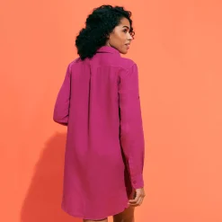 Vilebrequin Women Linen Shirt Dress Solid*Women Cover-Ups