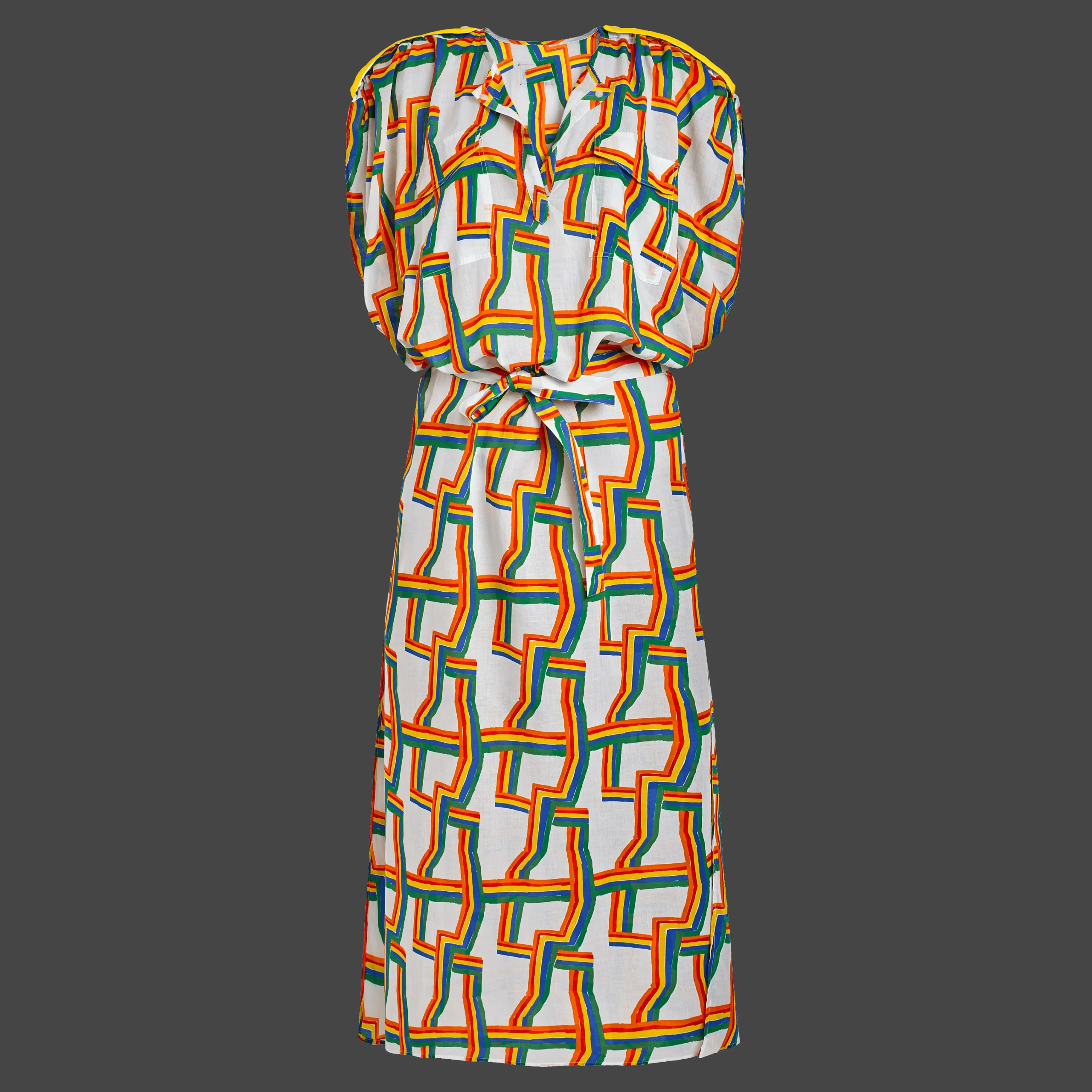 Vilebrequin Women Long Cover-Up In Cotton Voile Africain - X Jcc+ - Limited Edition*Women Cover-Ups