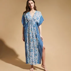 Vilebrequin Women Long Kaftan Iris Lace- X Poupette St Barth*Women Cover-Ups