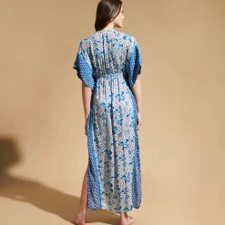 Vilebrequin Women Long Kaftan Iris Lace- X Poupette St Barth*Women Cover-Ups