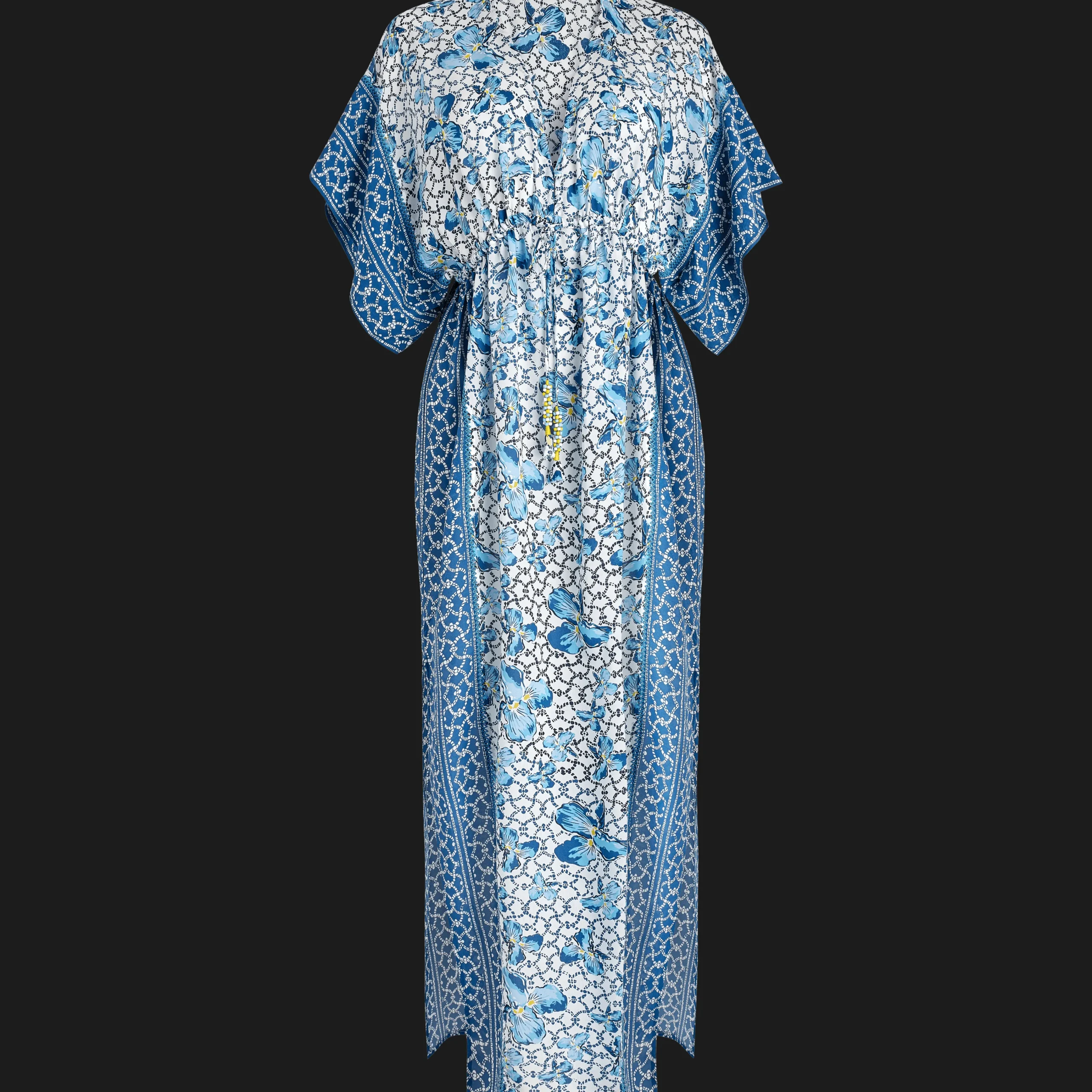 Vilebrequin Women Long Kaftan Iris Lace- X Poupette St Barth*Women Cover-Ups