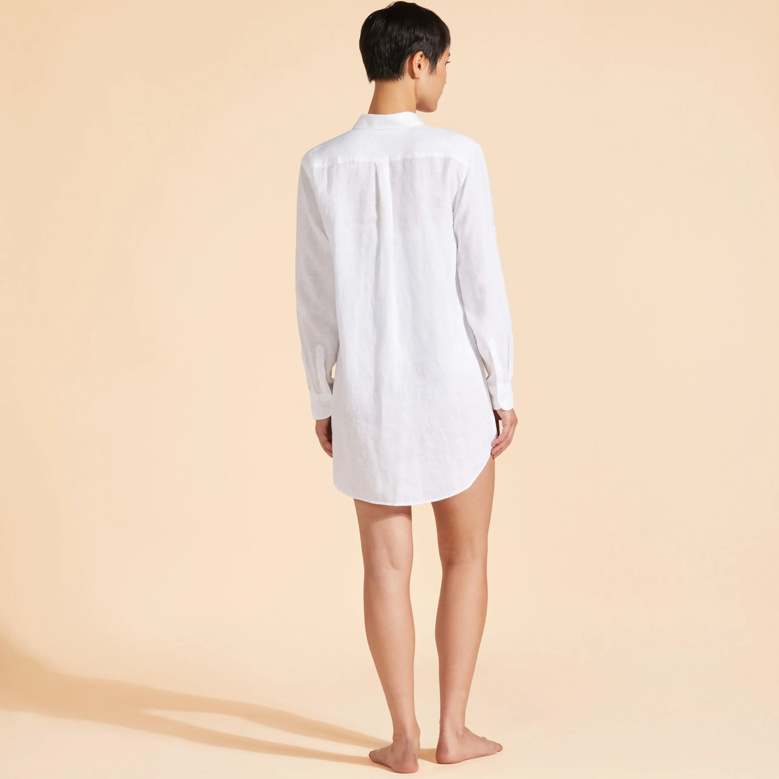 Vilebrequin Women Long Linen Shirt Solid*Women Cover-Ups