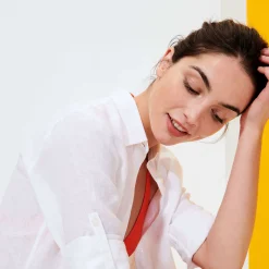 Vilebrequin Women Long Linen Shirt Solid*Women Cover-Ups