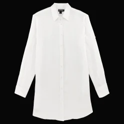 Vilebrequin Women Long Linen Shirt Solid*Women Cover-Ups