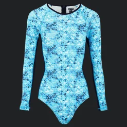 Vilebrequin Women Long Sleeves One-Piece Rashguard Flowers Tie & Dye*Women Rashguards