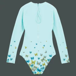 Vilebrequin Women Long Sleeves One-Piece Rashguard Butterflies*Women Rashguards