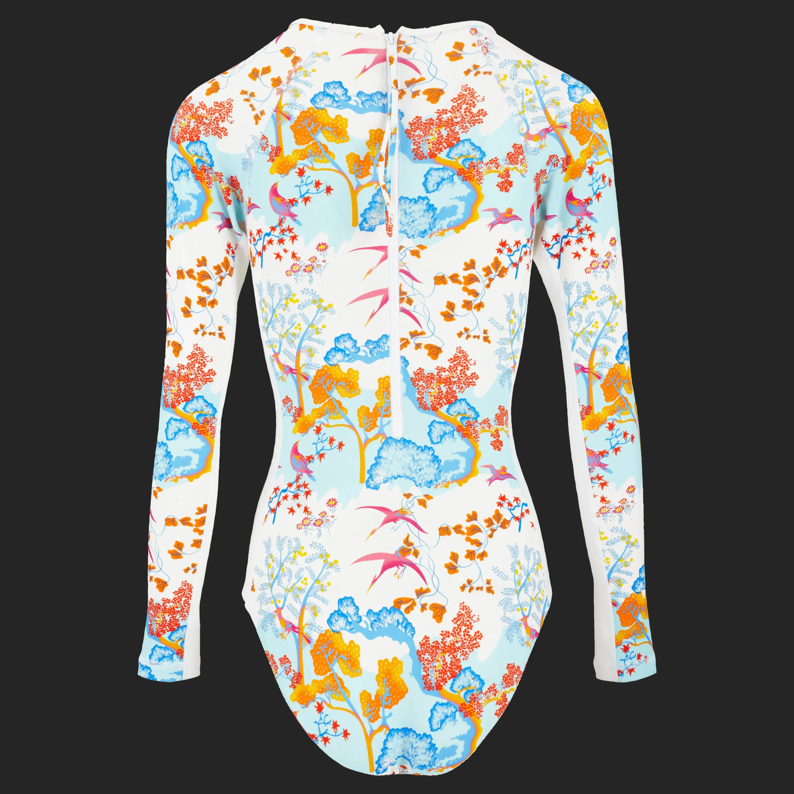 Vilebrequin Women Long Sleeves One-Piece Rashguard Peaceful Trees*Women Rashguards