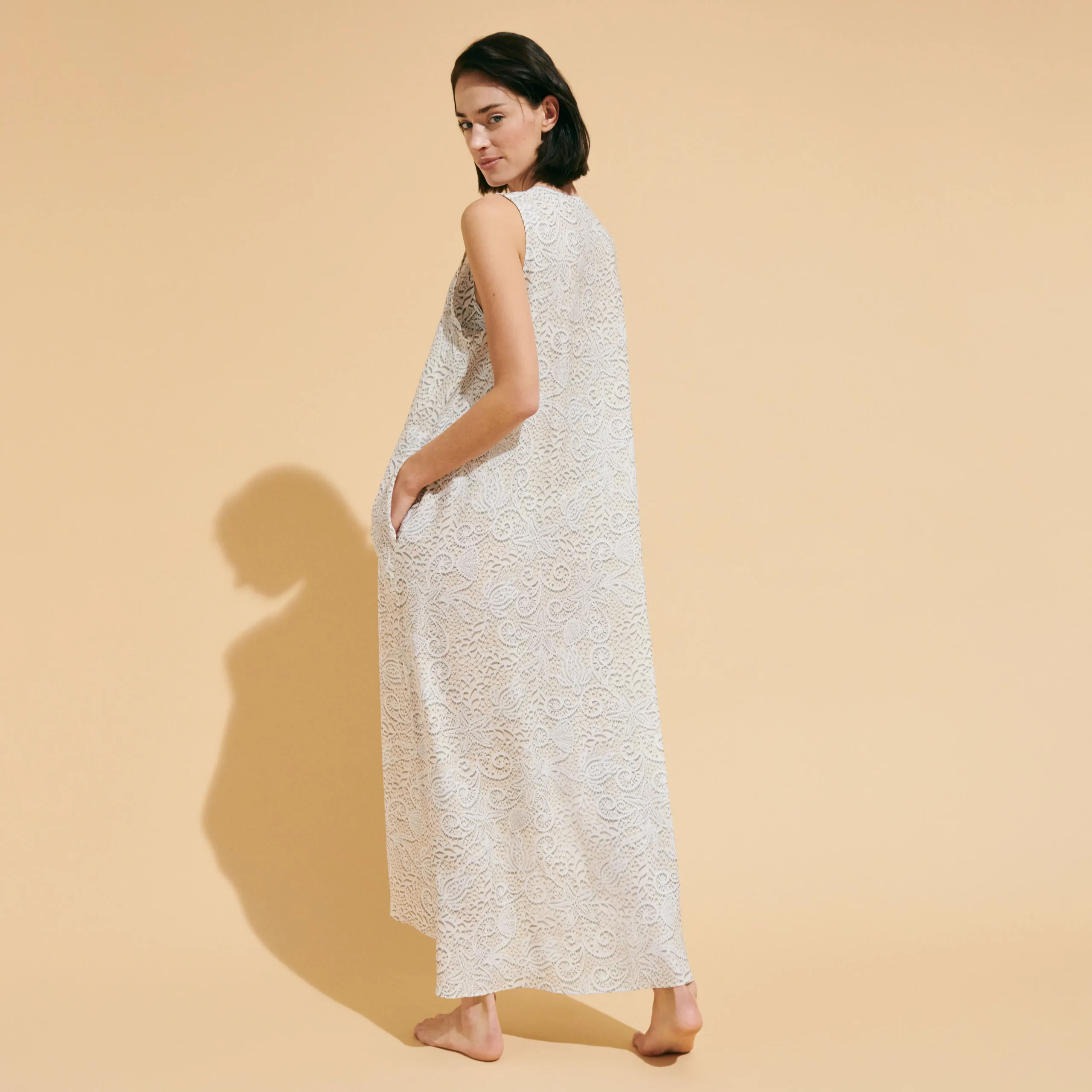 Vilebrequin Women Long Tencel Cover-Up Beach Dress Dentelles*Women Cover-Ups