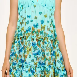 Vilebrequin Women Low Back And Long Cotton Dress Butterflies*Women Dresses