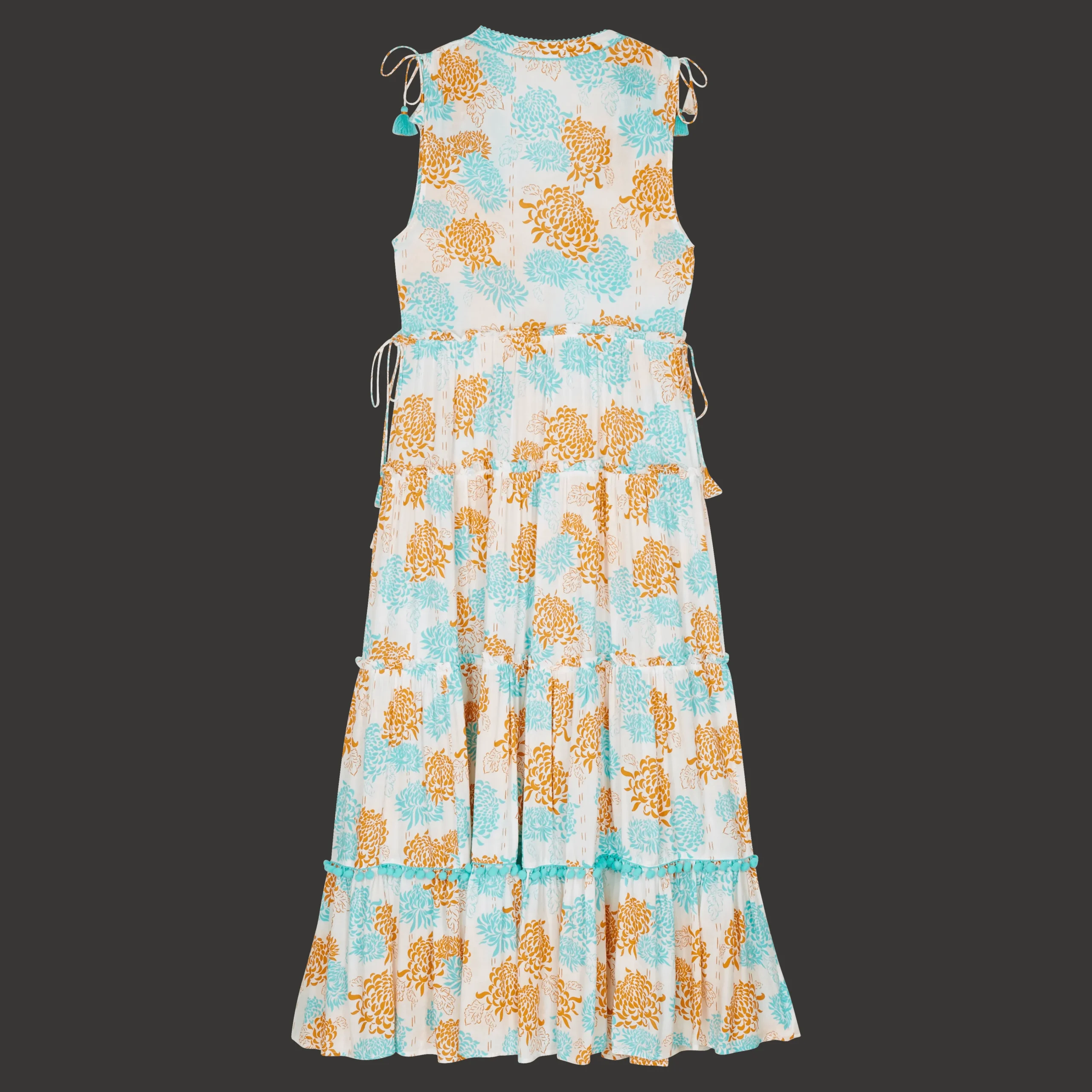Vilebrequin Women Maxi Dress Iridescent Flowers Of Joy- X Poupette St Barth*Women Dresses
