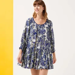 Vilebrequin Women Mini Dress Hidden Fishes - X Poupette St Barth*Women Dresses