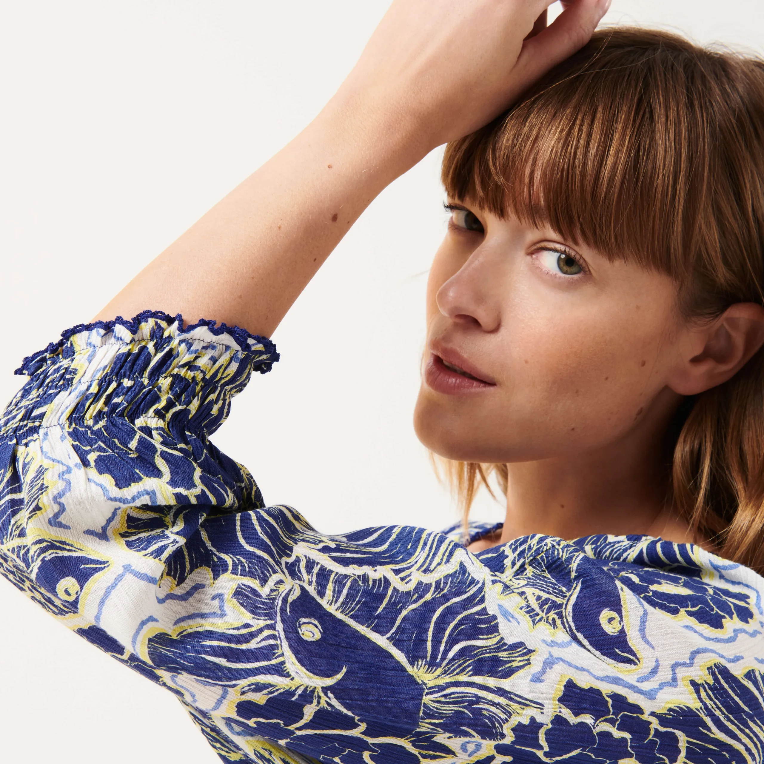 Vilebrequin Women Mini Dress Hidden Fishes - X Poupette St Barth*Women Dresses