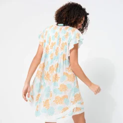 Vilebrequin Women Mini Dress Iridescent Flowers Of Joy- X Poupette St Barth*Women Dresses