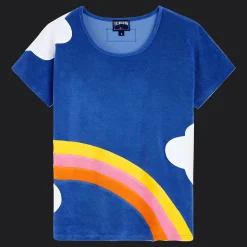 Vilebrequin Women Multicolor Clouds T-Shirt - X Jcc+ - Limited Edition*Women T-Shirts And Sweats