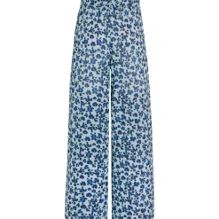 Vilebrequin Women Organic Cotton Voile Pants Turtles Leopard- X Angelo Tarlazzi*Women Pants