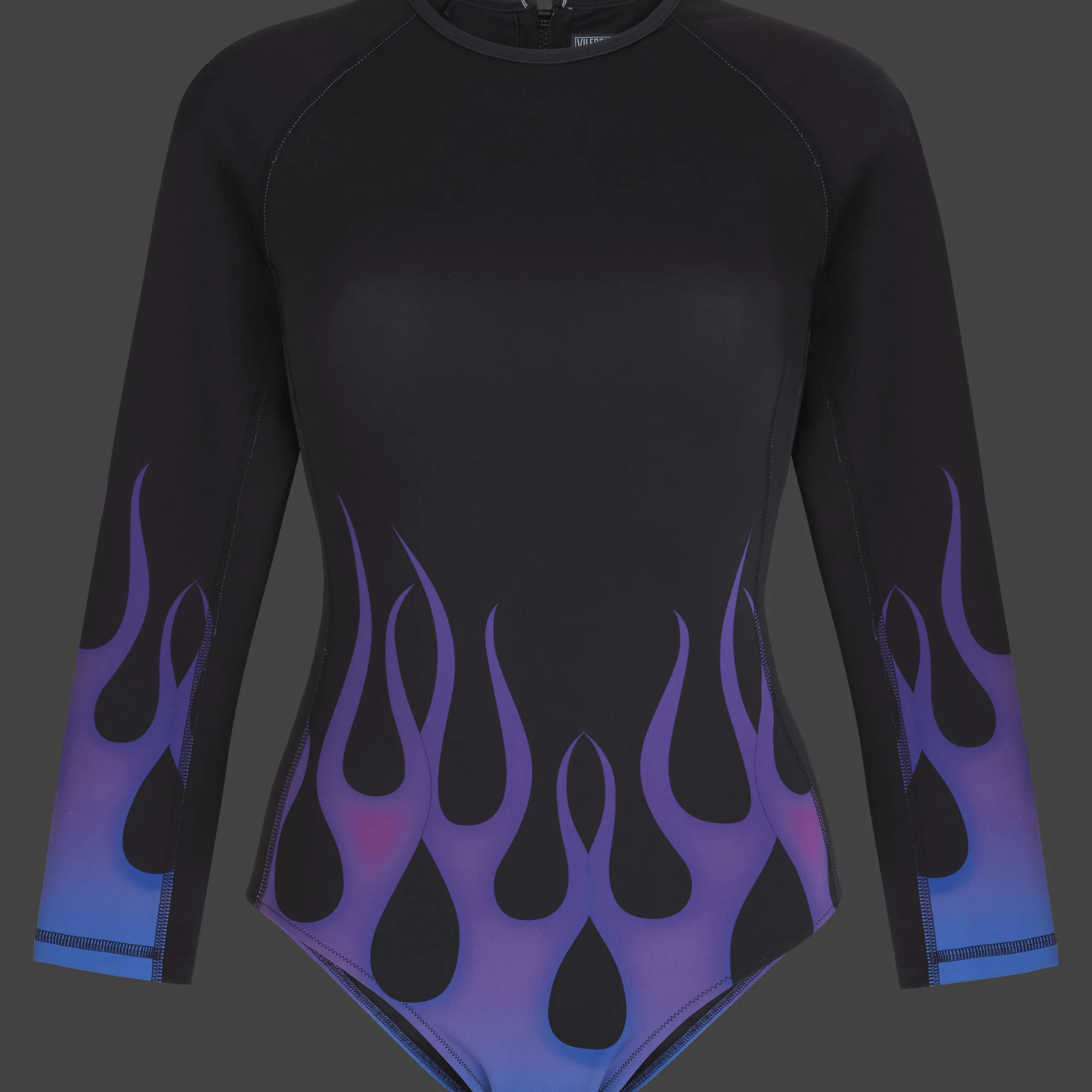 Vilebrequin Women Rashguard Long-Sleeves One-Piece Swimsuit Hot Rod 360° - X Sylvie Fleury*Women Rashguards