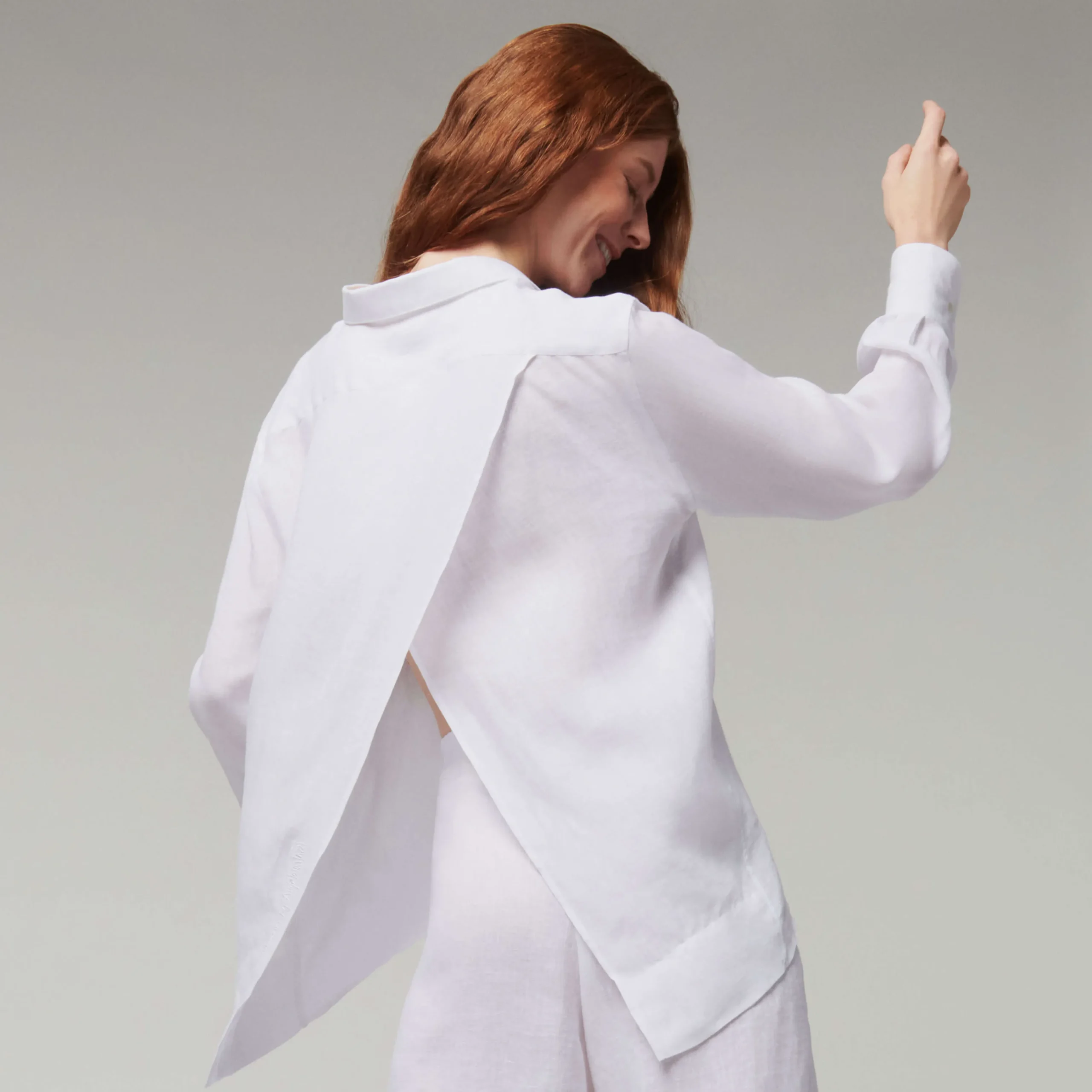 Vilebrequin Women Solid Linen Shirt- X Angelo Tarlazzi*Women Dresses