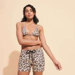 Vilebrequin Women Swim Trunksturtles Leopard*Women Shorties