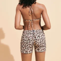 Vilebrequin Women Swim Trunksturtles Leopard*Women Shorties